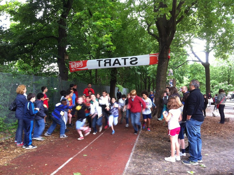 Schullauf an der Clara-Grunwald-Grundschule